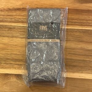 NEW FRYE Boot Socks, Bamboo Blend, 2 Pairs, Grey & Black, Women’s Size 5-10
